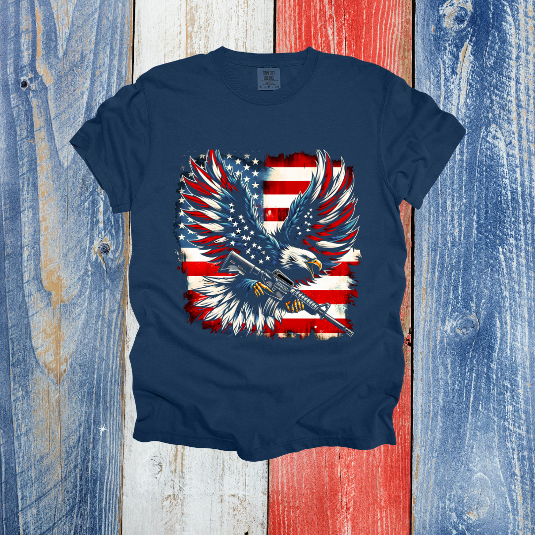Eagle Wings Flag Design