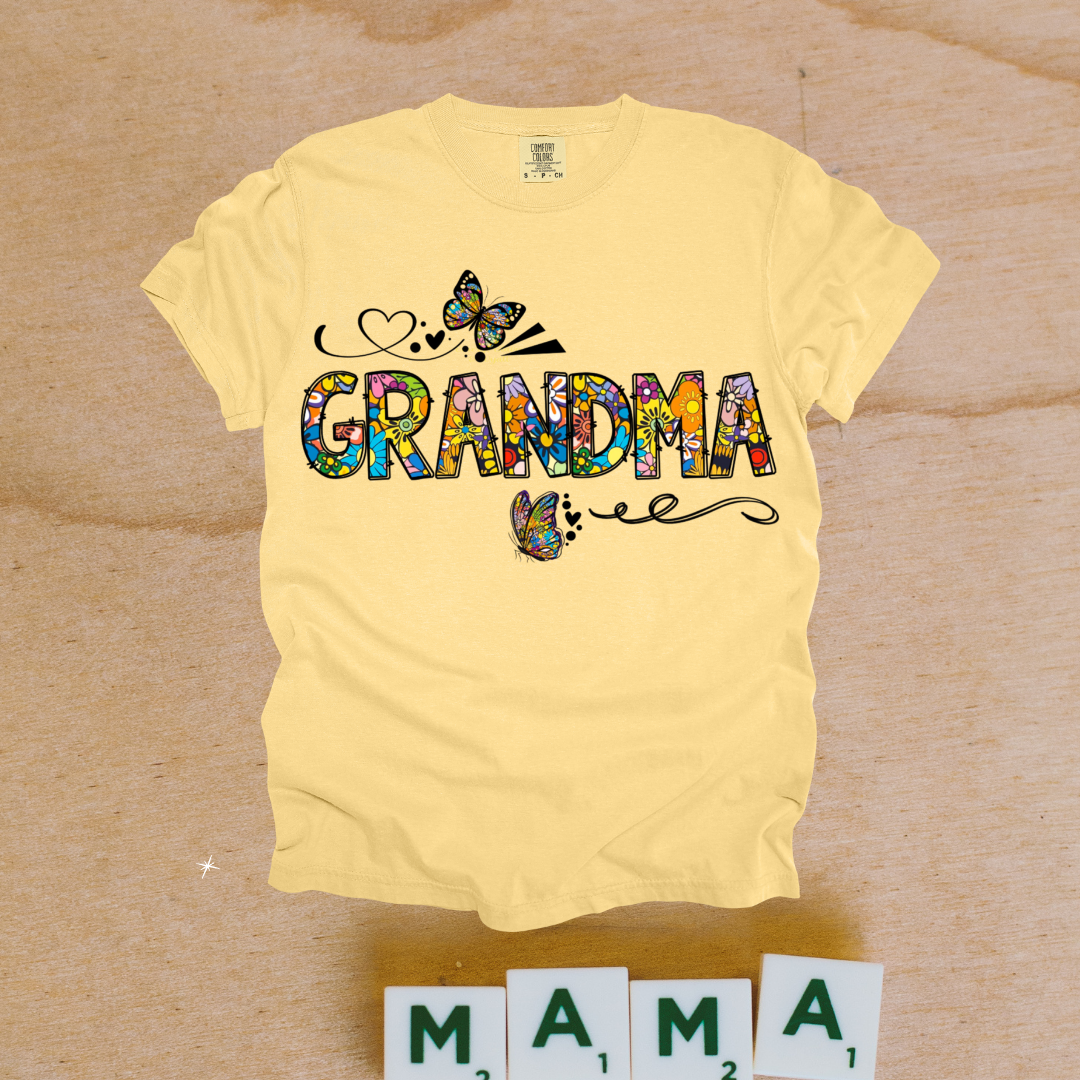 Floral Grandma Design