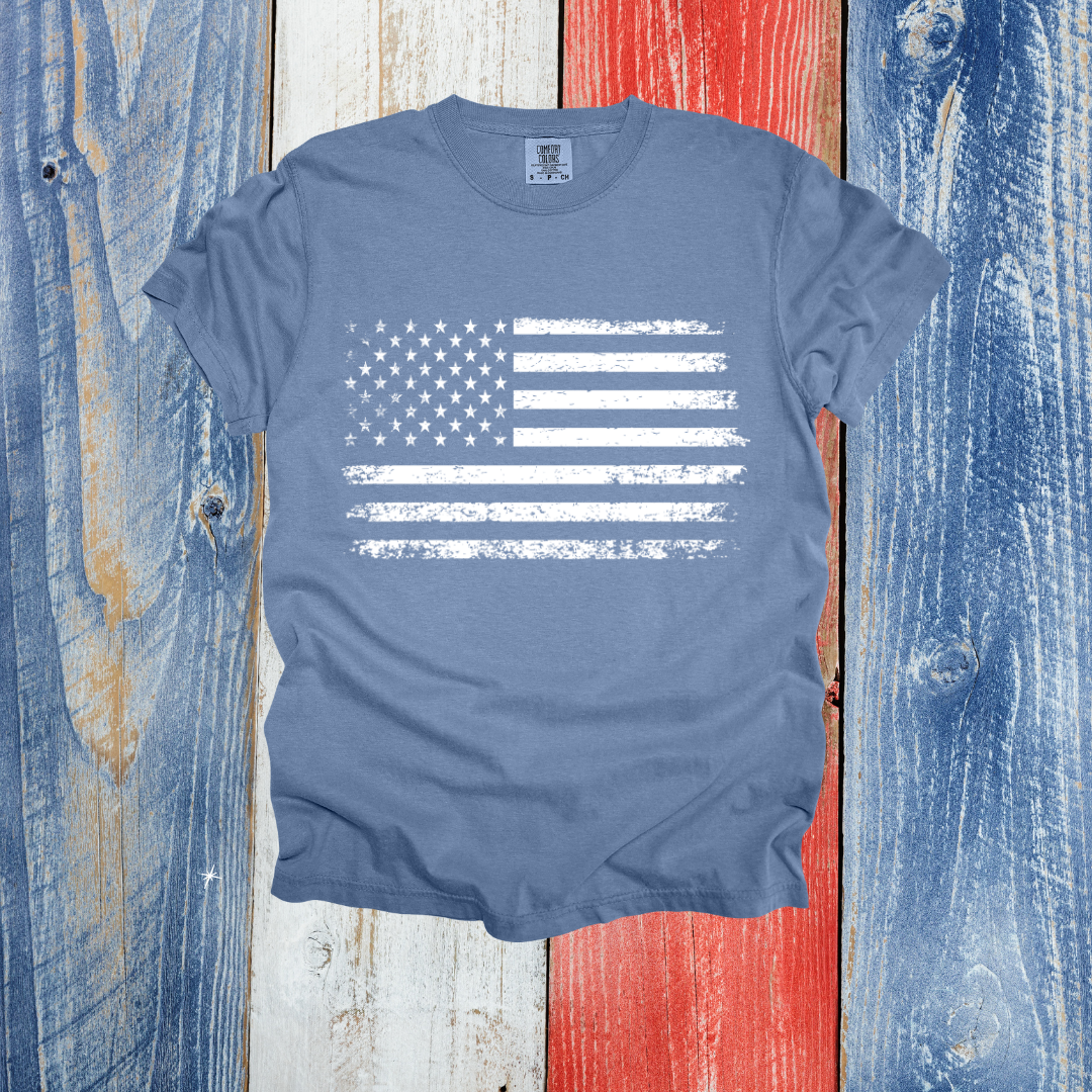 Distressed Flag Design