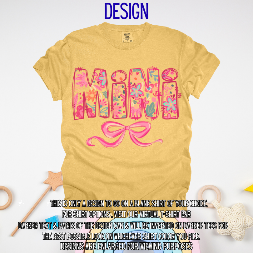 Mini w/ Bow Design