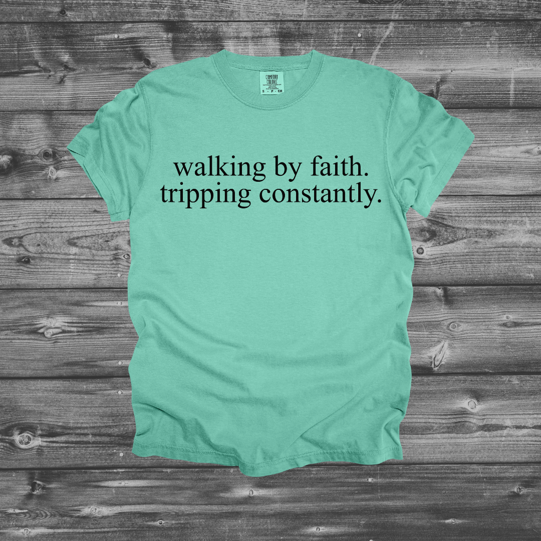 Walking by Faith, Tripping Constantly Design