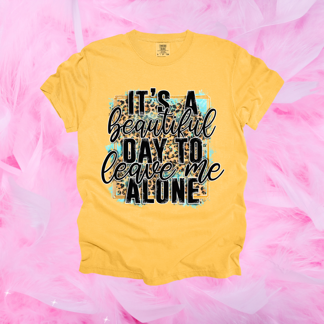 Leave Me Alone Design