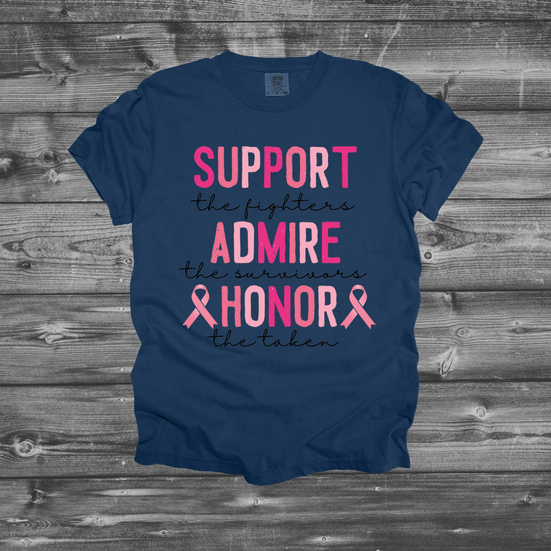 Support, Admire, Honor Design