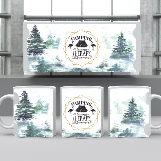 11oz Ceramic Camping Mug