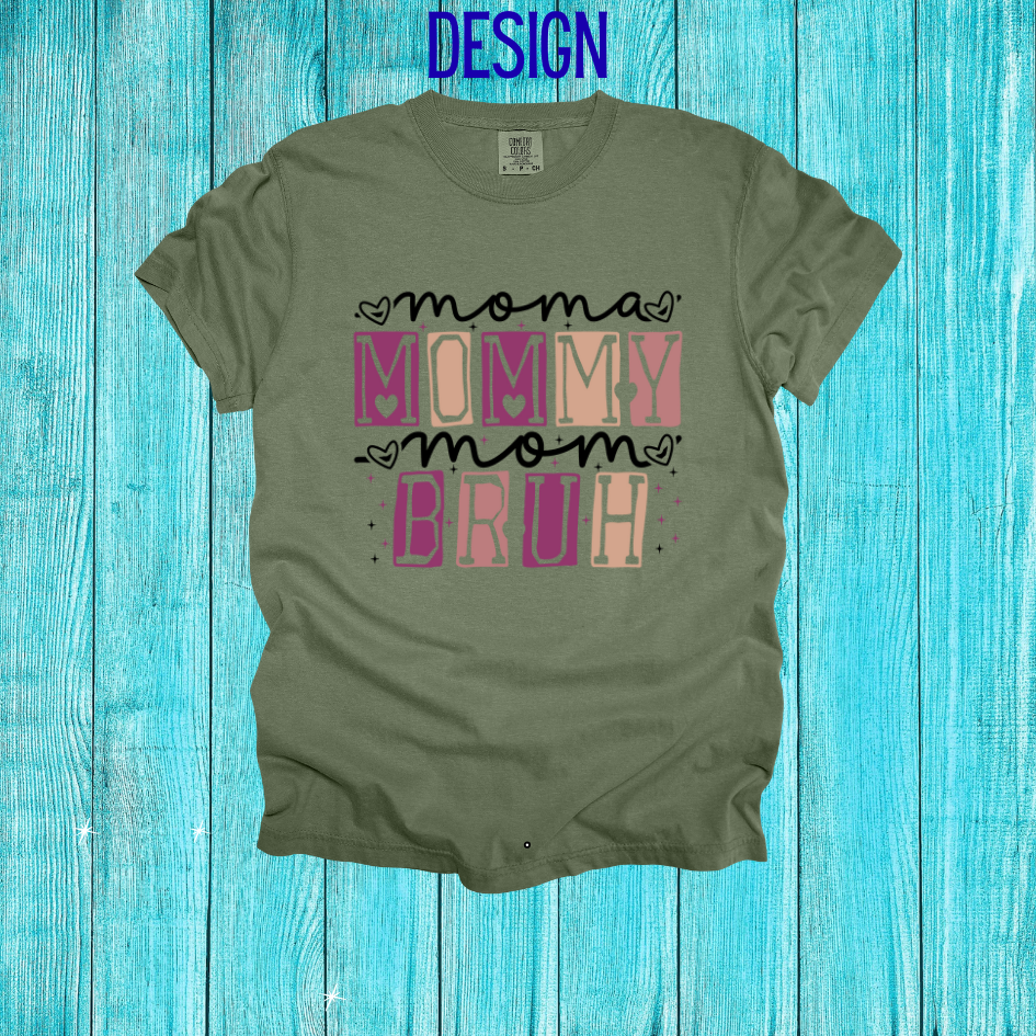 Mama Bruh Block Design