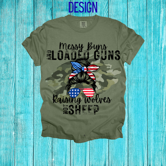 Raising Wolves, Not Sheep Design