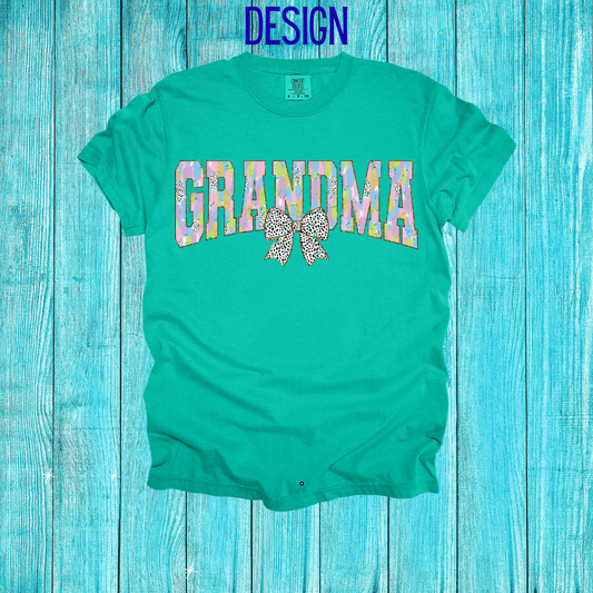 Pastel Grandma Design