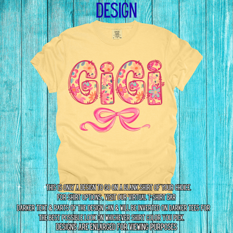 GiGi w/ Bow Design