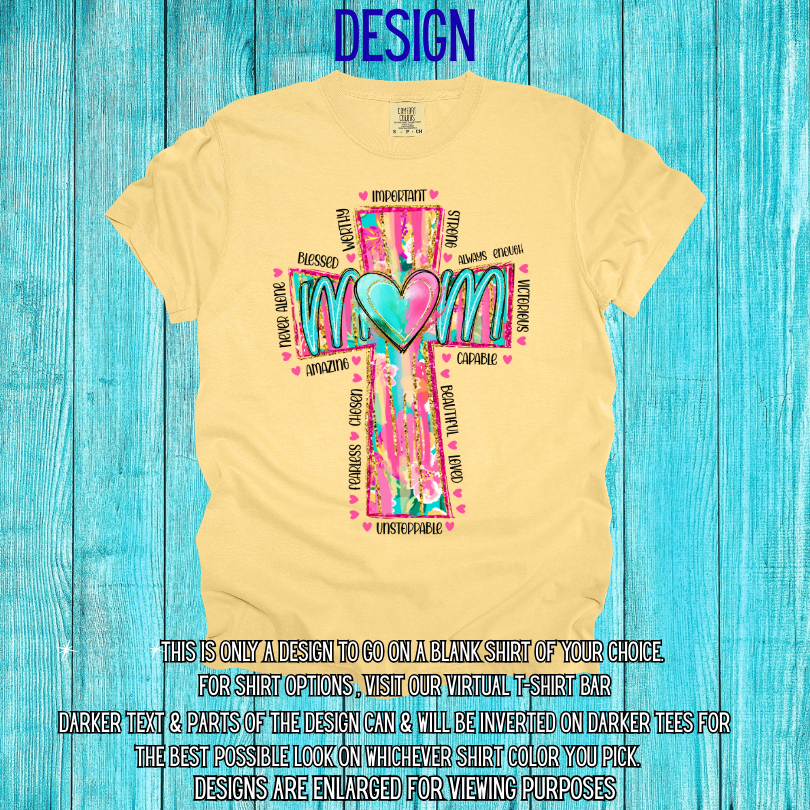Mom Cross Design