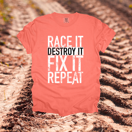 Race It, Destroy It, Repeat Design