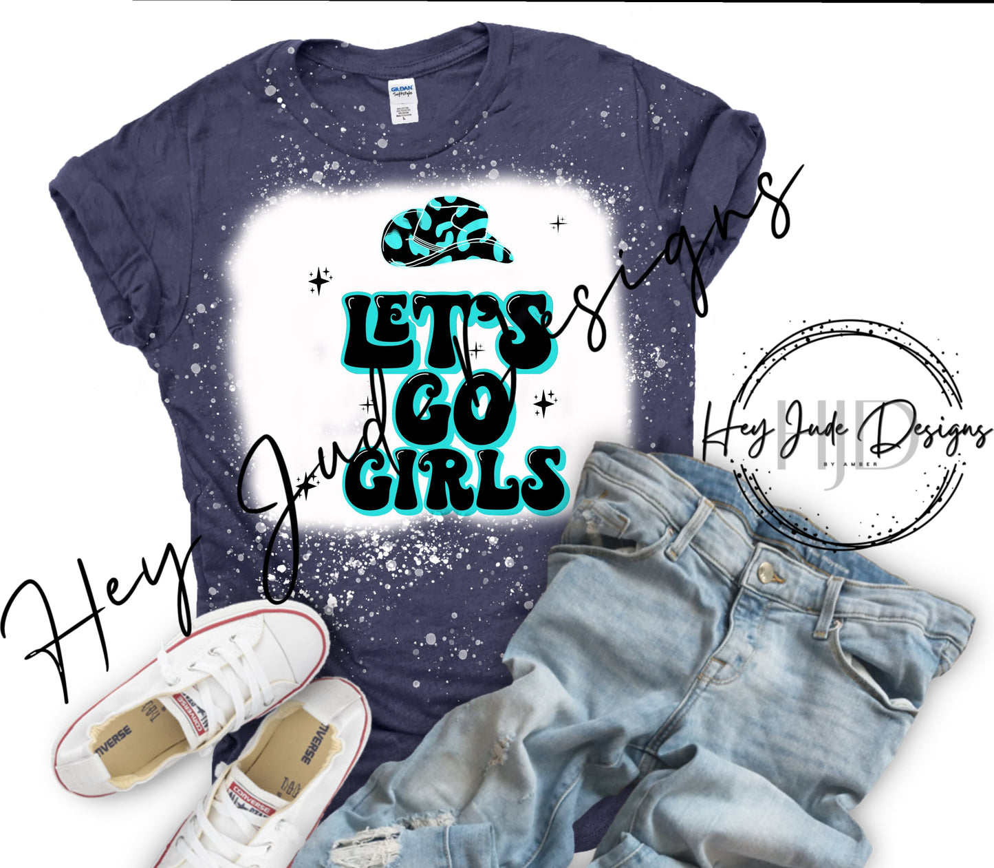 Digital Download Lets Go Girl PNG