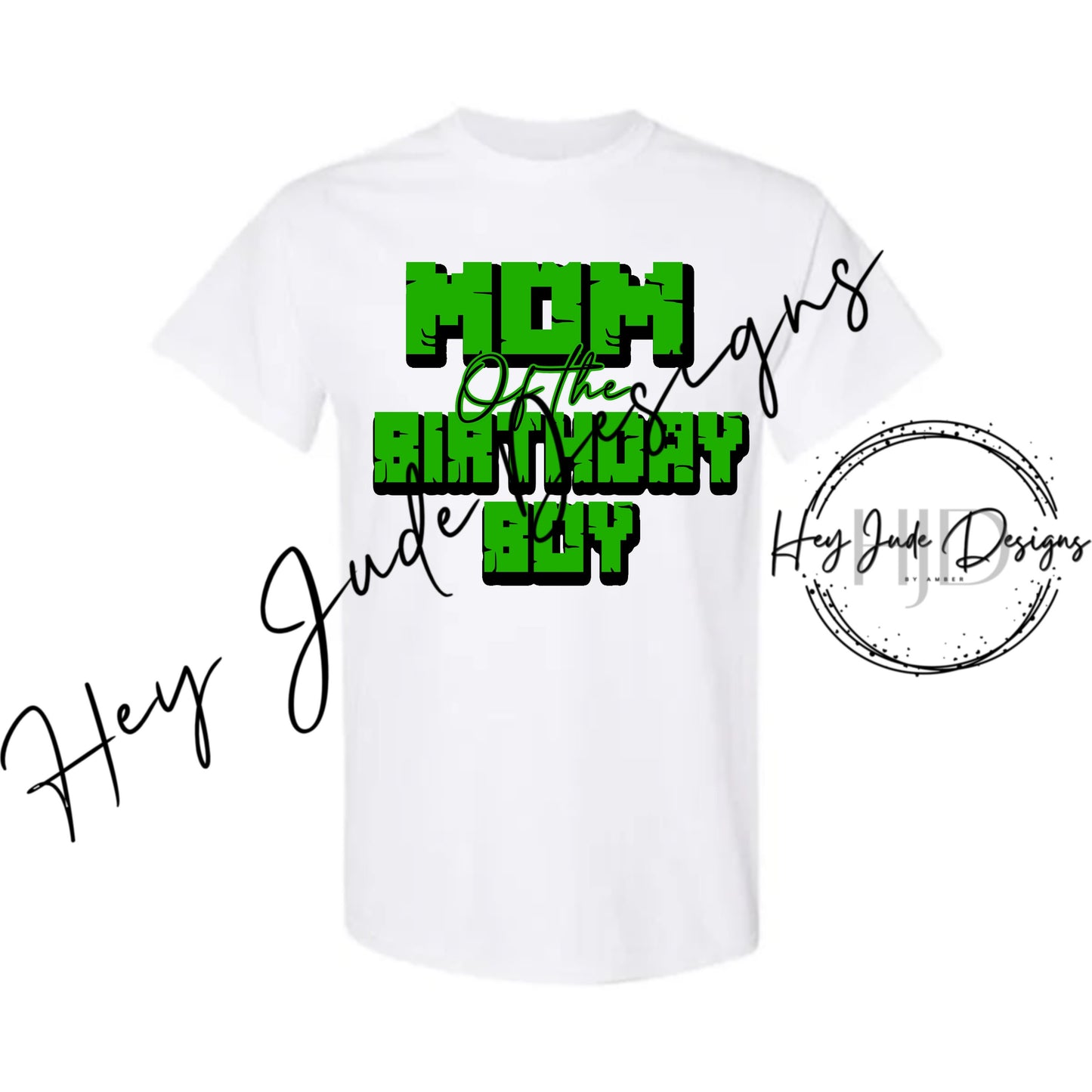 Digital Download Mine Blocks Mom of the Bday Boy PNG