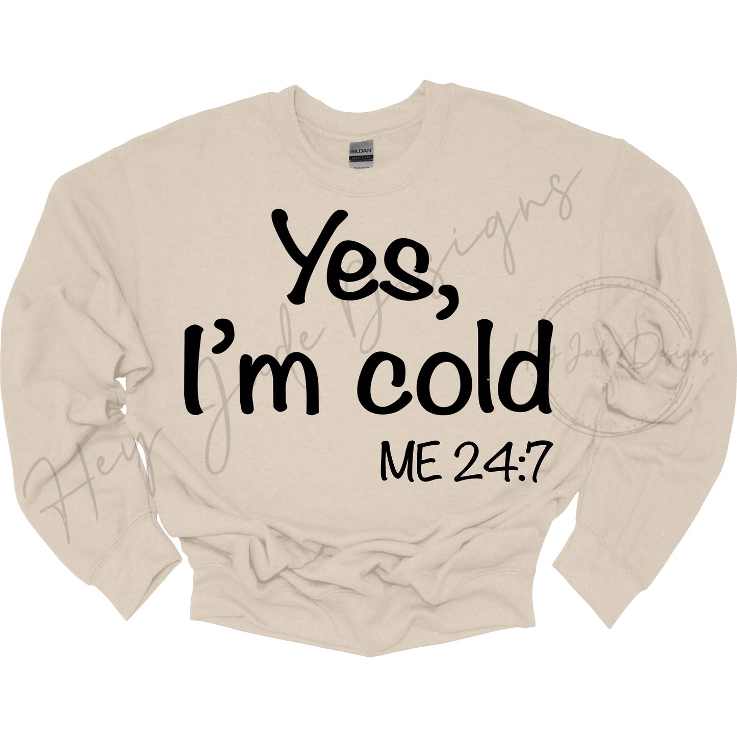 Digital Download Yes, I'm Cold PNG