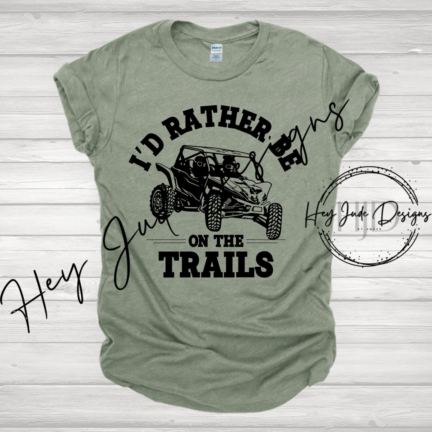 Digital Download TSR Rather Be on the Trails PNG