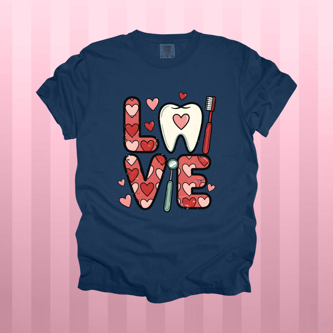 Dental Valentines Day Design