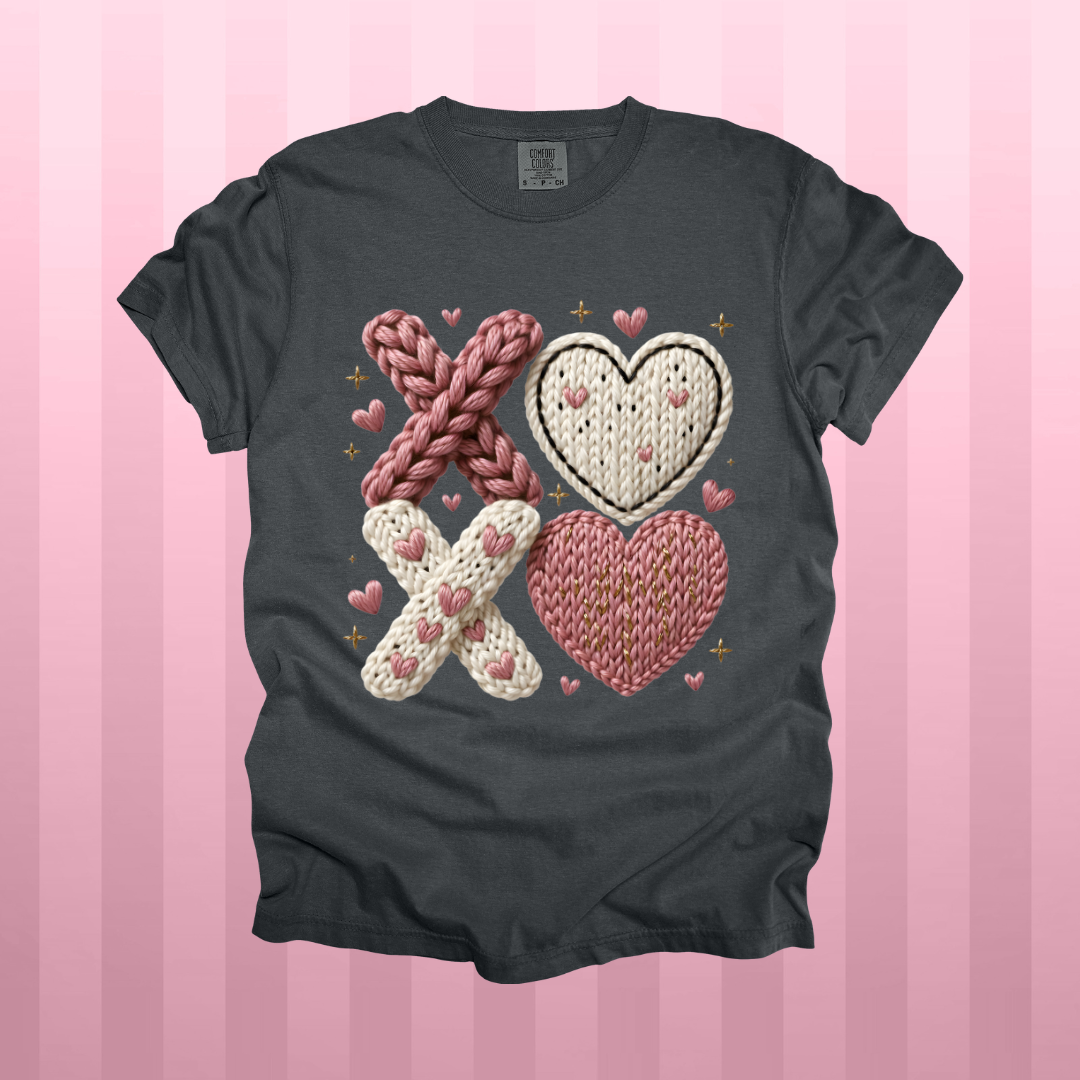Stitched XOXO Design
