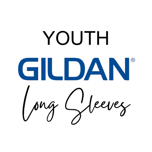 Youth Blank Long Sleeve: Gildan Heavy Cotton