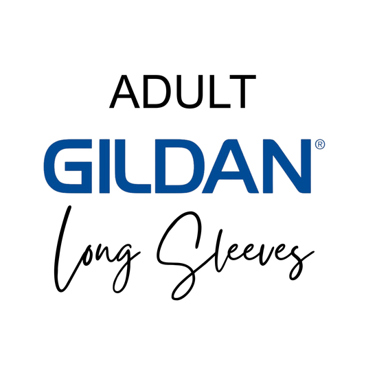 Adult Blank Long Sleeve: Gildan Heavy Cotton