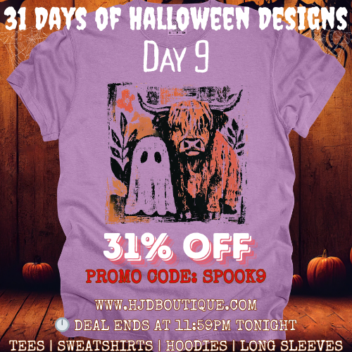 31 Days of Designs: Day 9: Highland Ghost