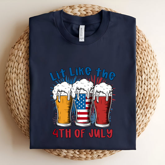 Lit Like the 4th of July Graphic Tee