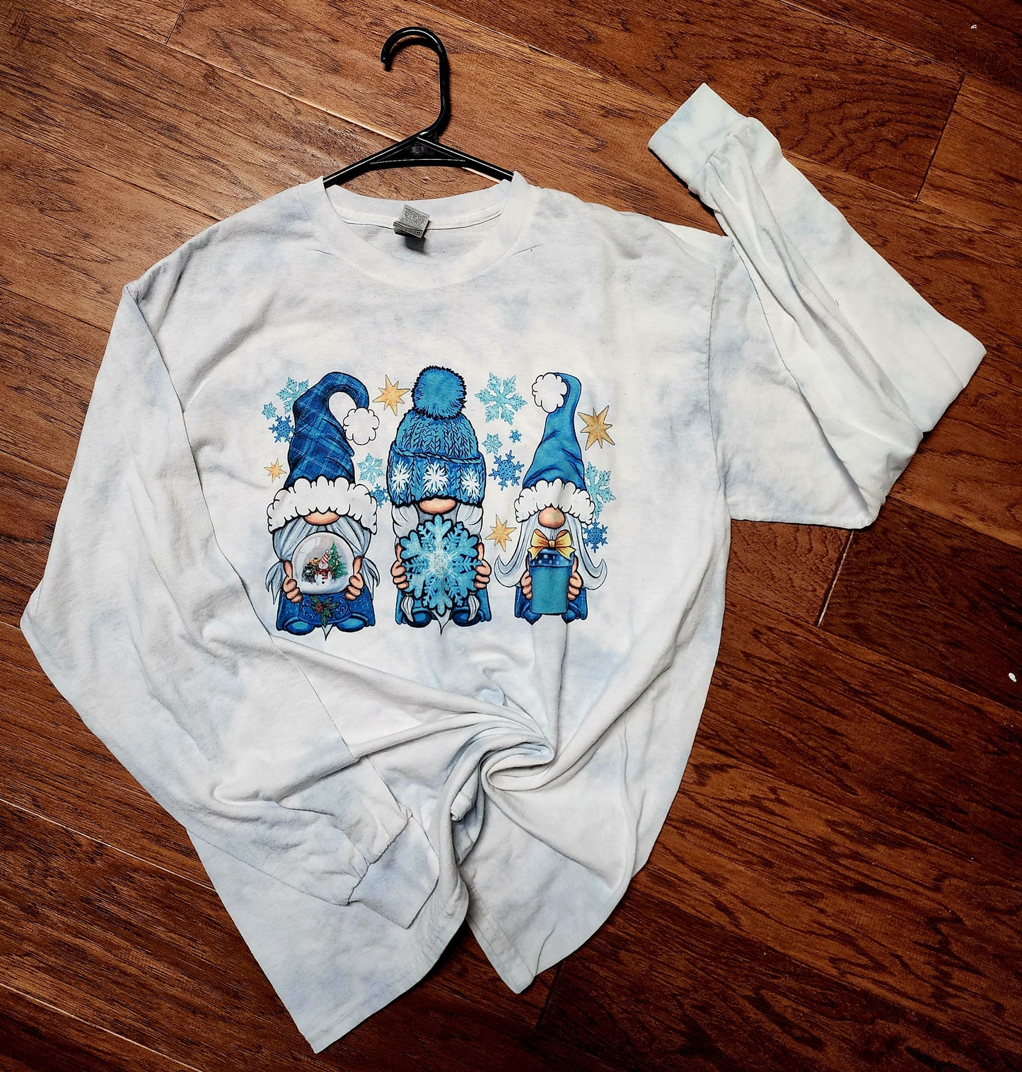 Snow Gnomes Long Sleeve T-Shirt |Large|