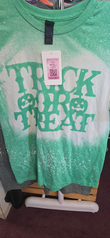 Trick-or-Treat Bleached Tee