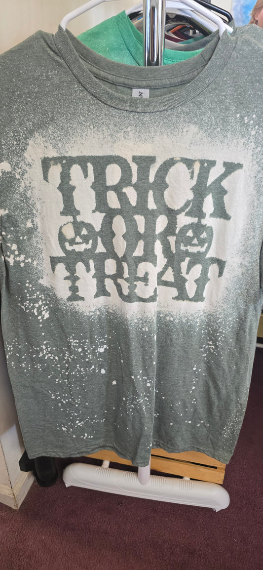 Trick-or-Treat Bleached Tee