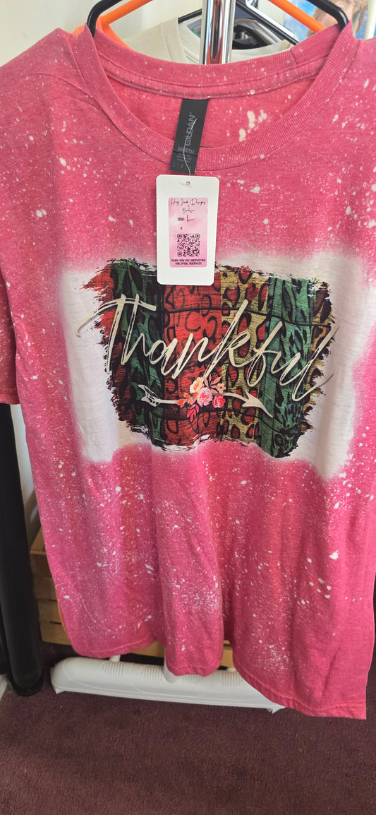 Thankful Graphic Tee |Large|