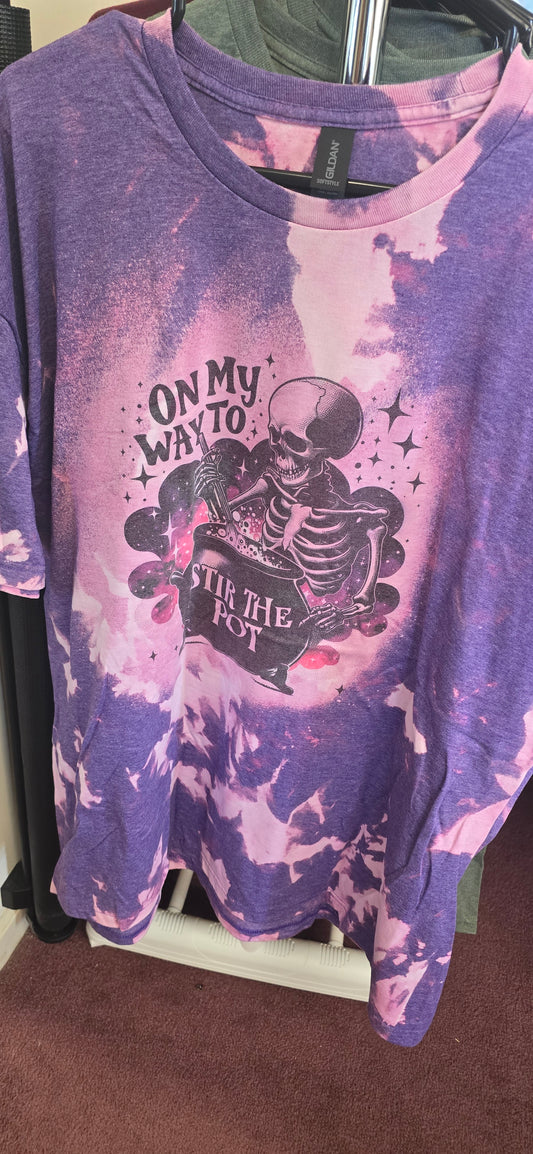 Skeleton Stir the Pot Graphic Tee