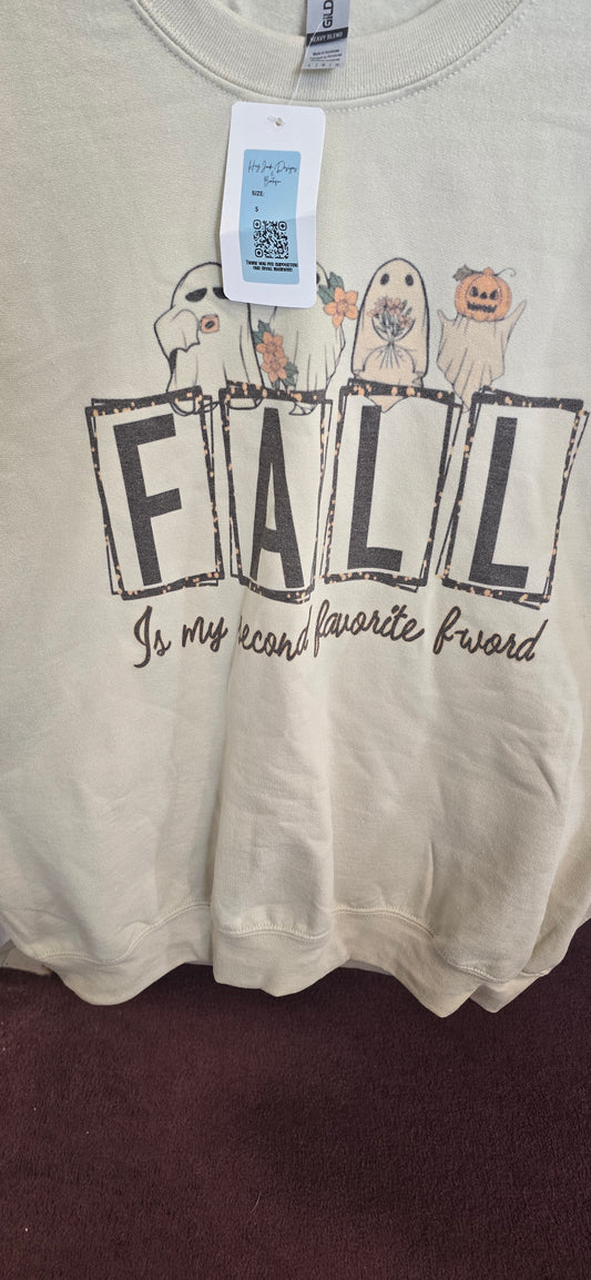 My Favorite F Word Crewneck Sweatshirt |Large|