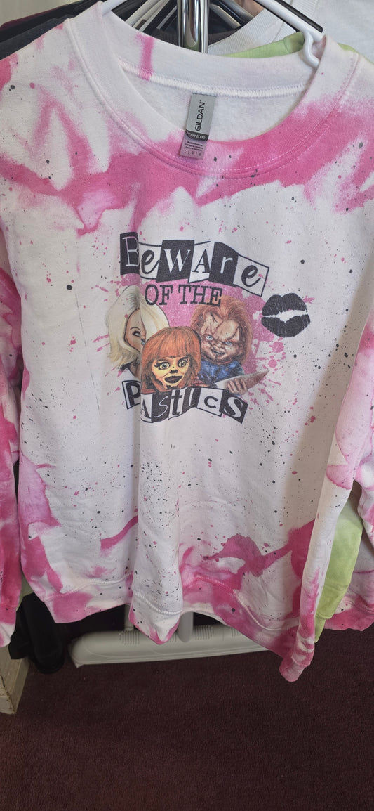 Beware of the Plastics Crewneck Sweatshirt |Large|