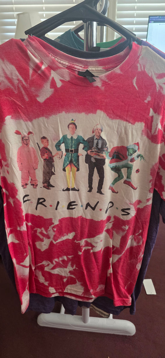 Christmas Friends Graphic Tee |Medium|