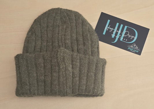 Green Knitted Toddler Beanie