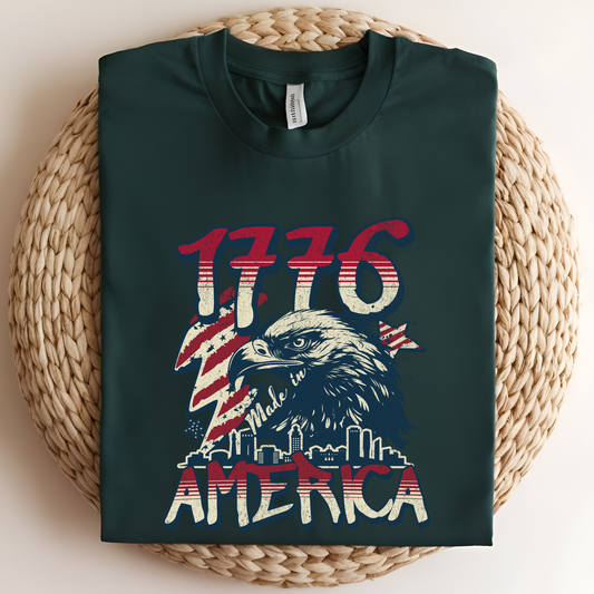 Retro American Eagle Graphic Tee