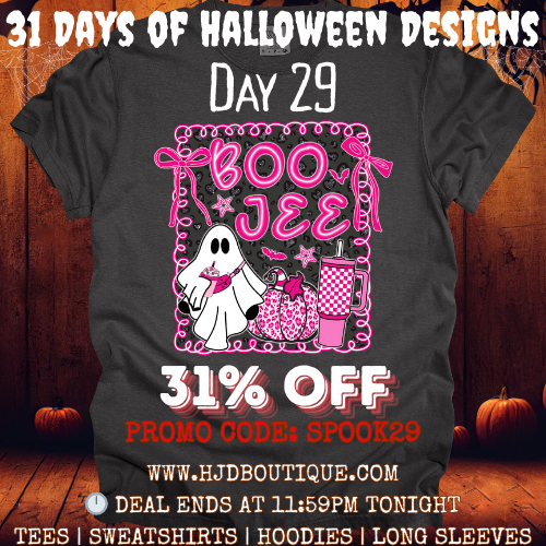 31 Days of Designs: Day 29: Boo Jee
