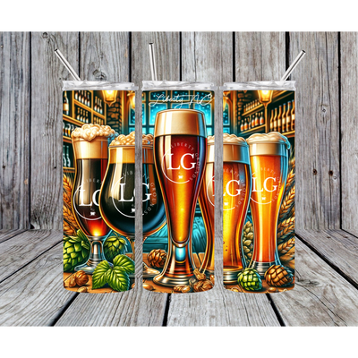 20oz LG Beer Glass Tumbler