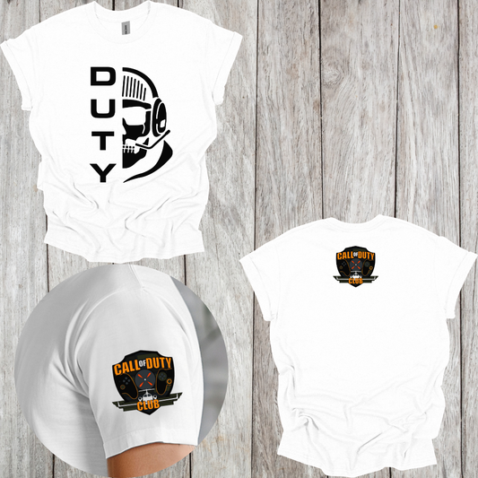 COD Club Logo Tee w/ Back & Pocket Patch