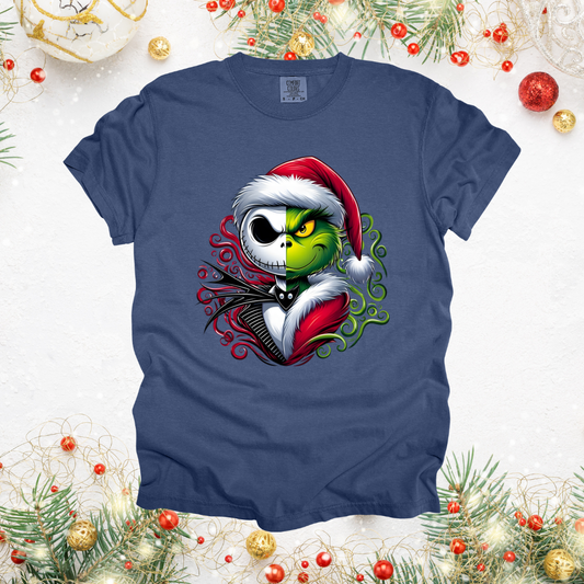 Half & Half Christmas Design