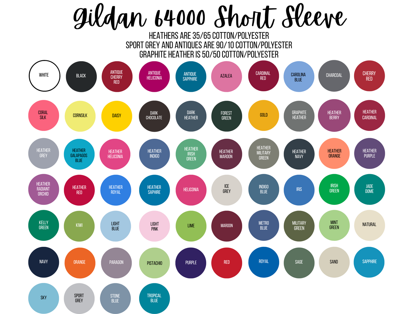 Adult Blank T-Shirt: XL