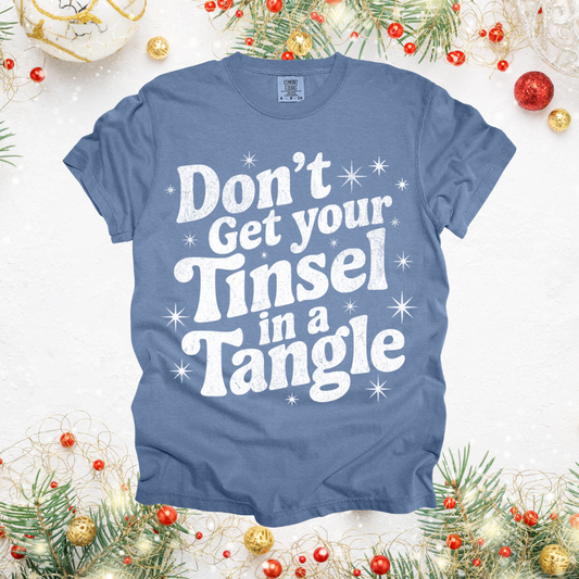 Tinsel in a Tangle Design