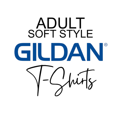 Adult Blank T-Shirt: Gildan Soft Style