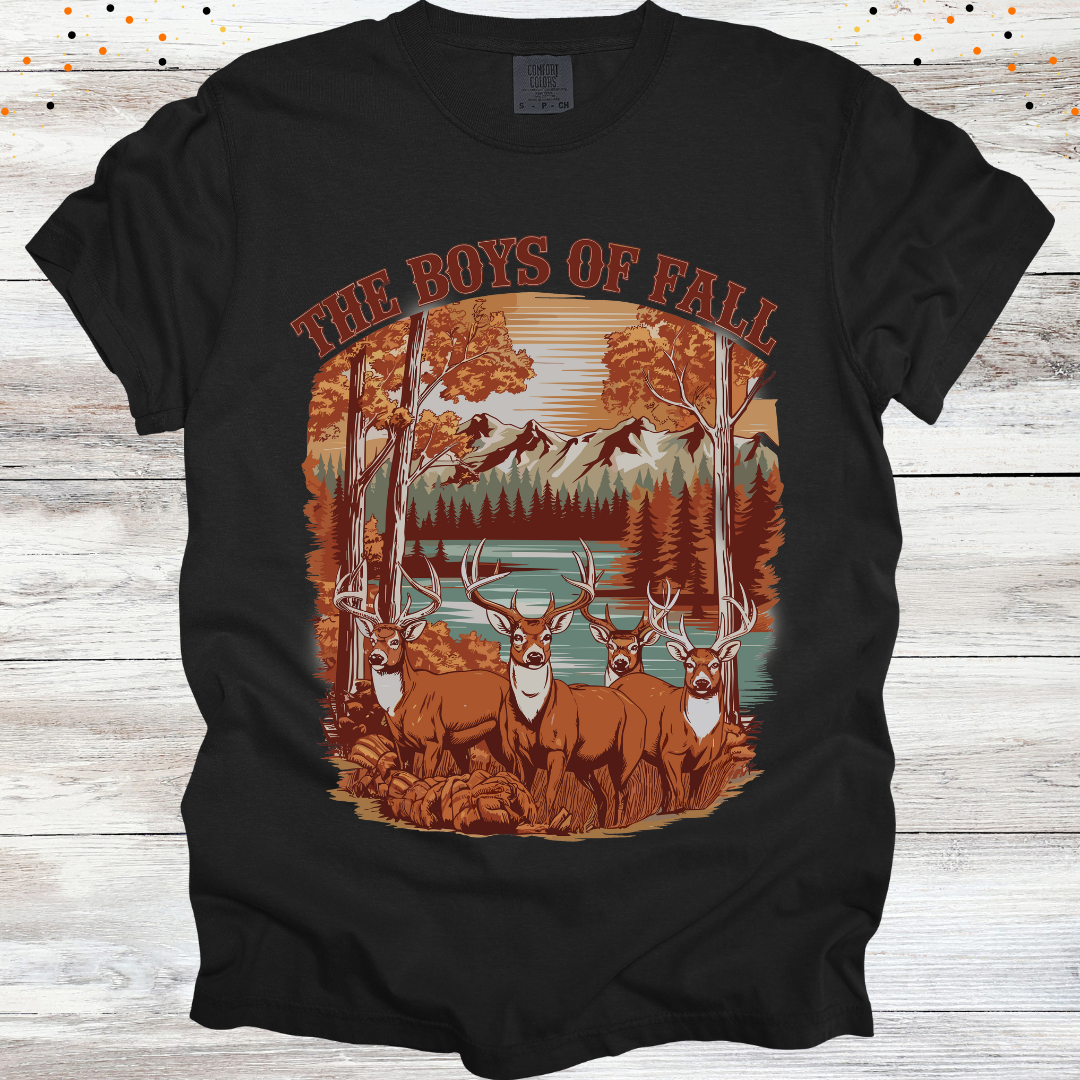 Boys of Fall Deer Design