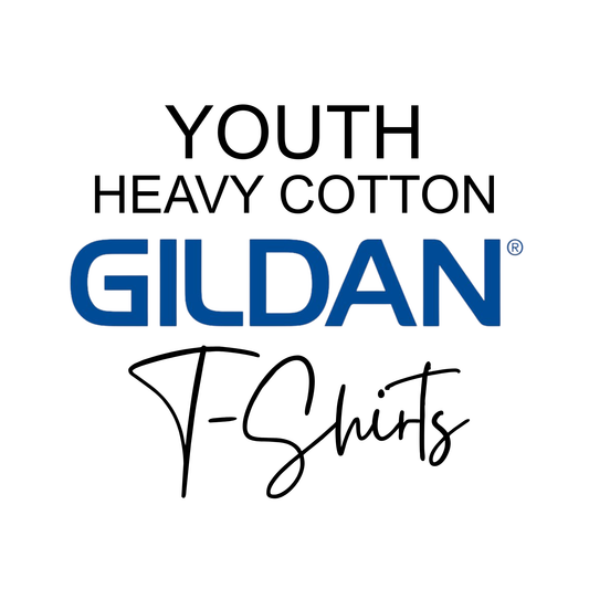 Youth Blank T-Shirt: Gildan Heavy Cotton