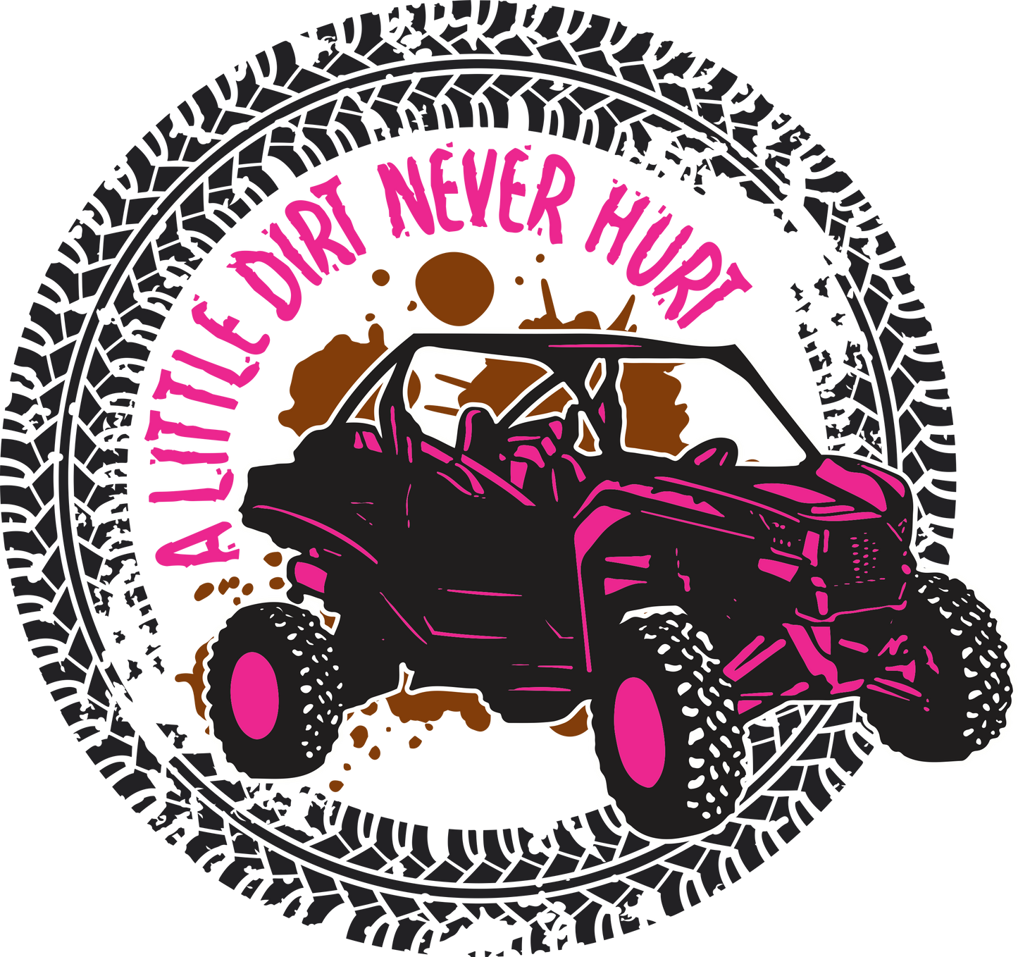 TSR Dirt Never Hurt Decal