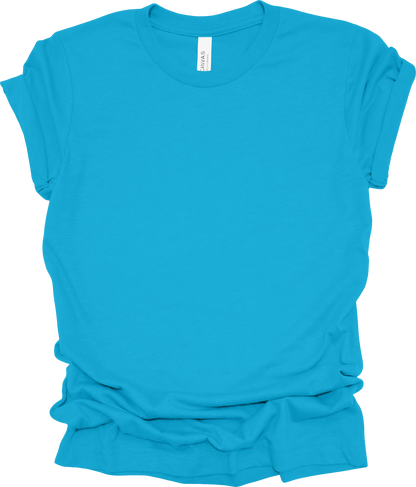 Adult Blank T-Shirt: Bella Canvas Jersey