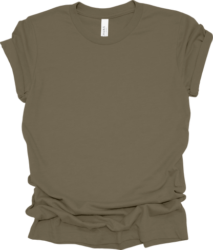 Adult Blank T-Shirt: Bella Canvas Jersey