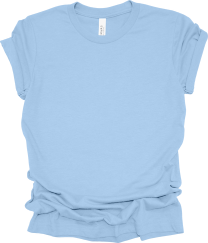 Adult Blank T-Shirt: Bella Canvas Jersey