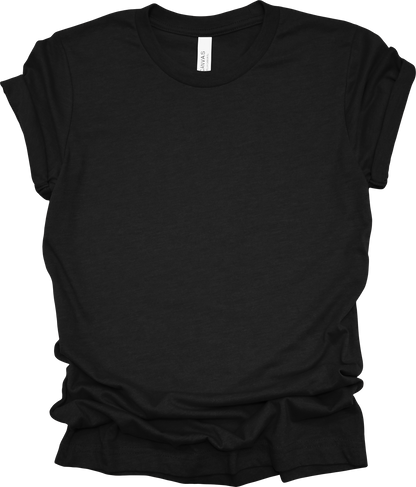 Adult Blank T-Shirt: Bella Canvas CVC Mid Weight Heathers