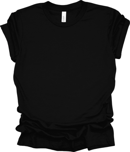 Adult Blank T-Shirt: Bella Canvas Jersey