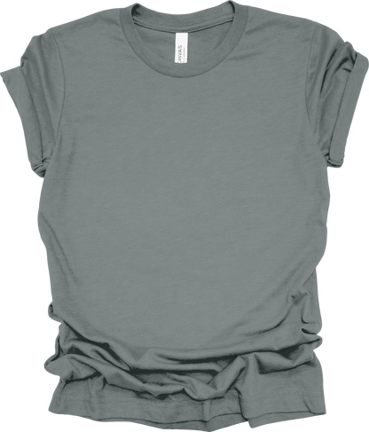 Adult Blank T-Shirt: Bella Canvas Jersey